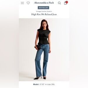 High Rise 90s Relaxed Jean